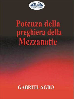 cover image of Potenza Della Preghiera Della Mezzanotte